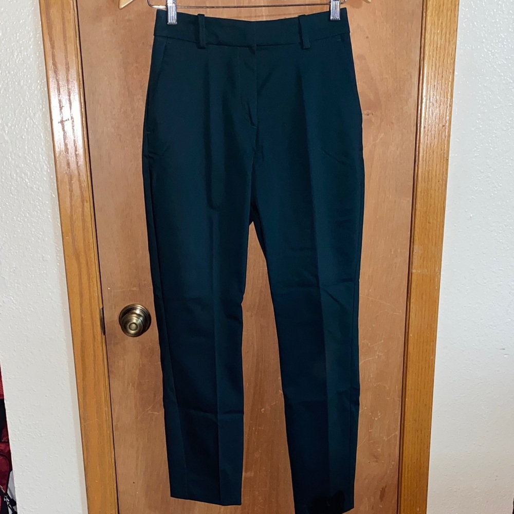 H&M Women's Dark Green Trousers